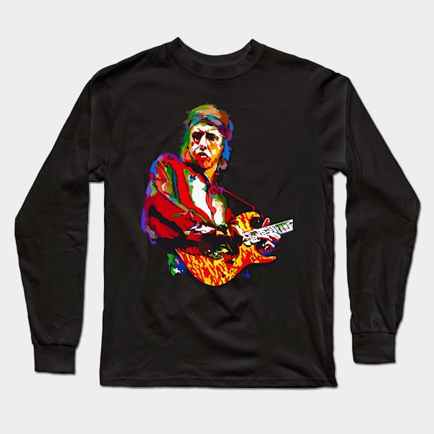 Dire Straits Guitar Long Sleeve T-Shirt by nasib